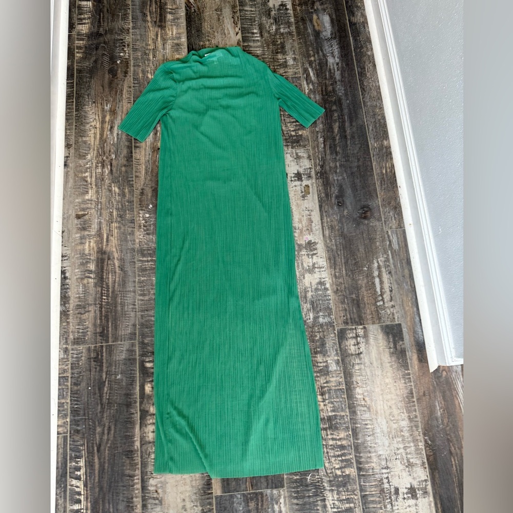 NWOT & OTHER STORIES Elegant Green Maxi Dress